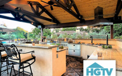 A Sensational Gayler Construction Outdoor Living Space Is Featured on HGTV