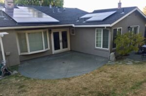 Pleasanton Outdoor Kitchen and Living Space - BEFORE