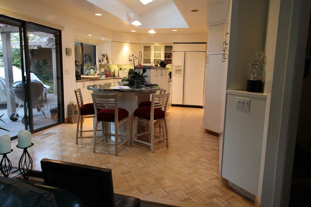 BEFORE - Contemporary Kitchen Remodel in Lafayette, CA