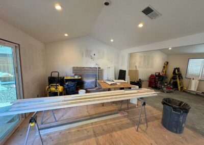 Kitchen and Family Room Remodel In Progress in LIvermore, CA