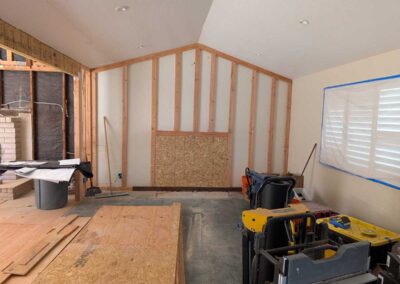 Kitchen and Family Room Remodel In Progress in LIvermore, CA