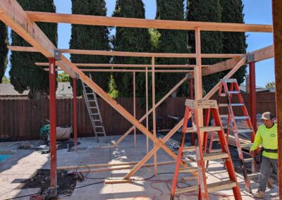 Kitchen and Family Room Remodel In Progress in LIvermore, CA