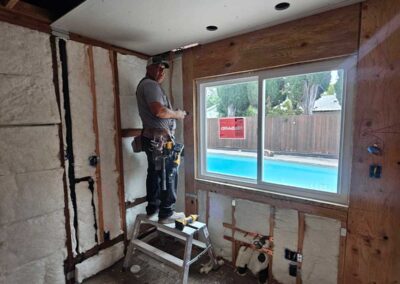 Kitchen and Family Room Remodel In Progress in LIvermore, CA