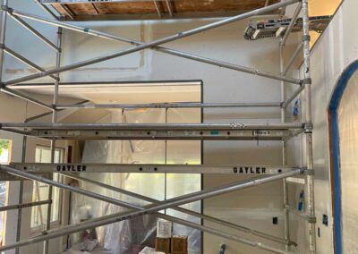 San Ramon Kitchen Addition In Progress - Drywall goes up