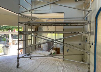 San Ramon Kitchen Addition In Progress - Drywall goes up