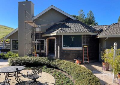 San Ramon Kitchen Addition In Progress - Drywall goes up