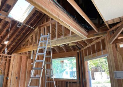 San Ramon Kitchen Addition In Progress - Electrical Installed