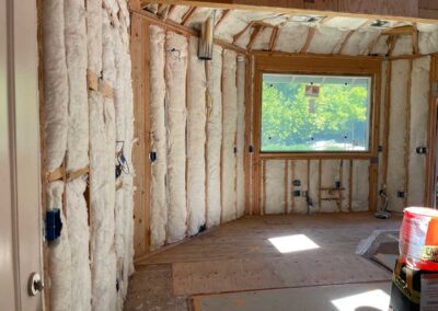 San Ramon Kitchen Addition In Progress - Insulation Complete