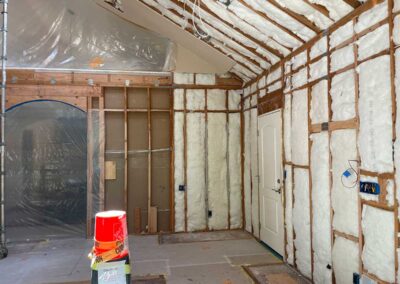 San Ramon Kitchen Addition In Progress - Insulation Complete