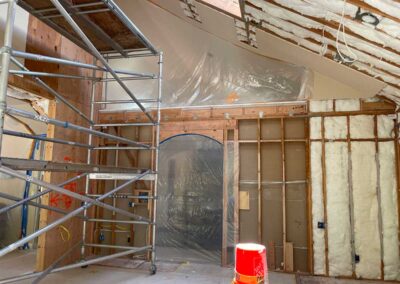 San Ramon Kitchen Addition In Progress - Insulation Complete