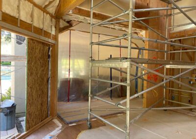 San Ramon Kitchen Addition In Progress - Insulation Complete