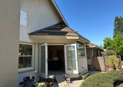 San Ramon Kitchen Addition In Progress - Exterior Progress