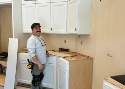 San Ramon Kitchen Addition In Progress - Prepping the sub-counter