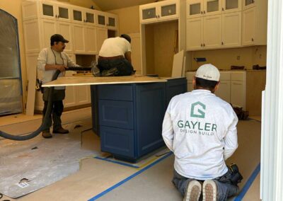 San Ramon Kitchen Addition In Progress - Prepping the sub-counter