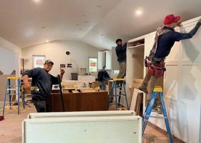 Interior Remodel Alamo CA in progress