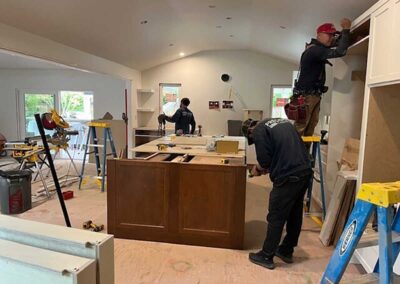 Interior Remodel Alamo CA in progress