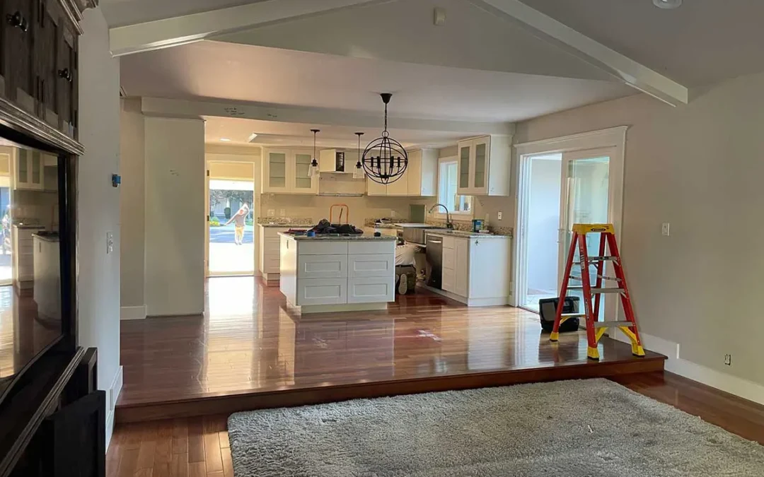 Interior Remodel in Alamo, CA in Progress