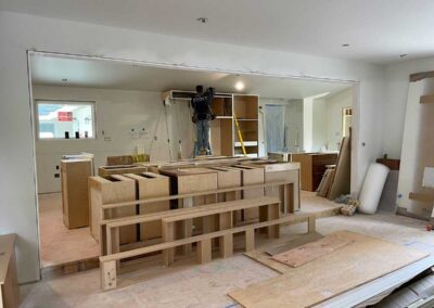 Interior Remodel Alamo CA in progress