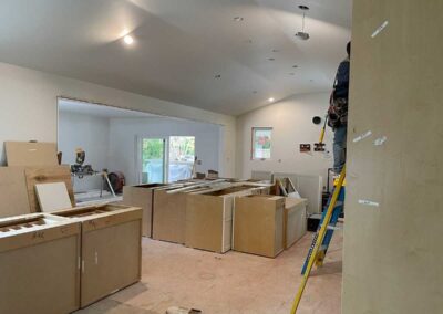 Interior Remodel Alamo CA in progress