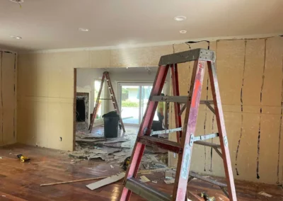 Demo Begins in Interior Remodel, Alamo, CA