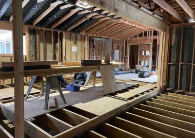 Interior Remodel in Alamo CA in progress