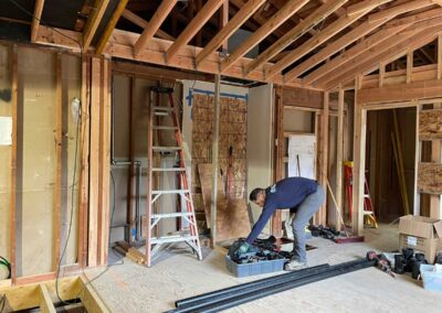 Interior Remodel in Alamo CA in progress
