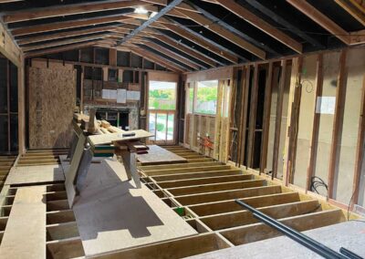 Interior Remodel in Alamo CA in progress