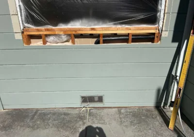 REMOVED & INSTALLED KITCHEN WINDOWS