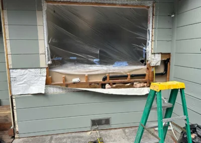 REMOVED & INSTALLED KITCHEN WINDOWS