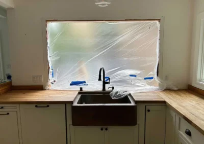 REMOVED & INSTALLED KITCHEN WINDOWS