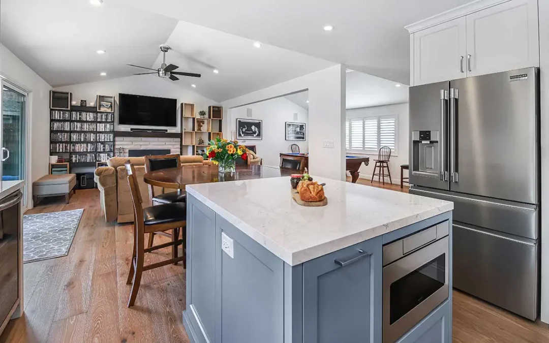 Kitchen, Family Room, and Outdoor Pavilion Remodel in Livermore, CA