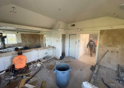 Primary Bathroom Remodel In Progress in Diablo CA