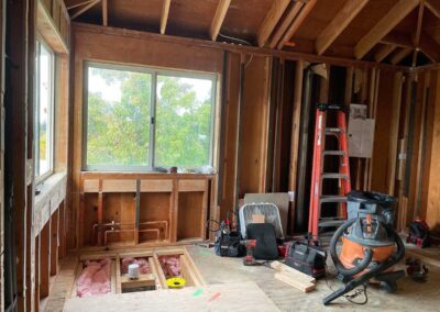 Primary Bathroom Remodel In Progress in Diablo CA