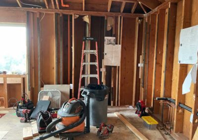 Primary Bathroom Remodel In Progress in Diablo CA