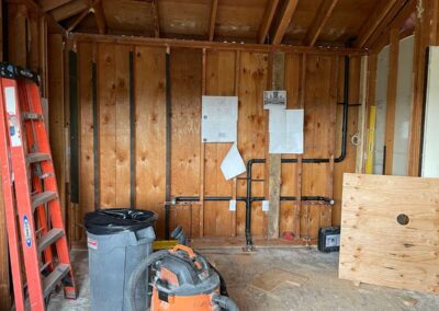 Primary Bathroom Remodel In Progress in Diablo CA