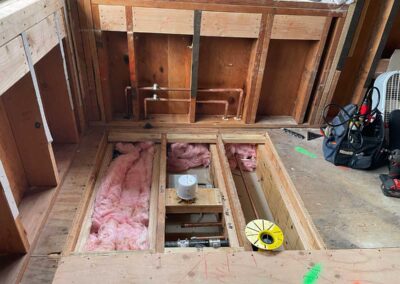 Primary Bathroom Remodel In Progress in Diablo CA