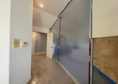 Primary Bathroom Remodel In Progress in Diablo CA