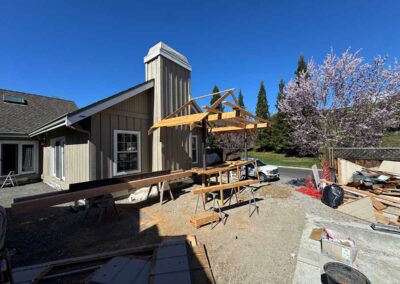 Bedroom to Breezway Outdoor Retreat in Danville, CA In Progress