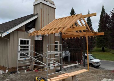 Bedroom to Breezway Outdoor Retreat in Danville, CA In Progress