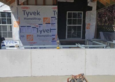 Bedroom to Breezway Outdoor Retreat in Danville, CA In Progress
