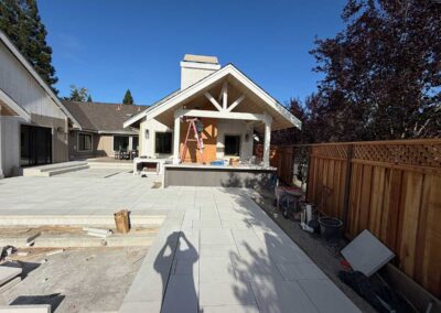 Bedroom to Breezeway outdoor retreat in Danville CA in progress