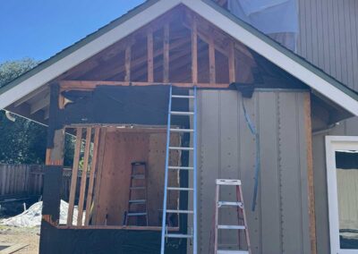 Bedroom to Breezway Outdoor Retreat in Danville, CA In Progress