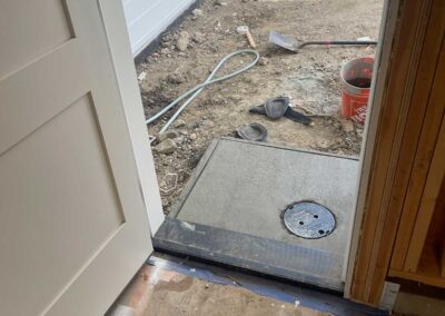Garage Addition Walnut Creek CA in progress