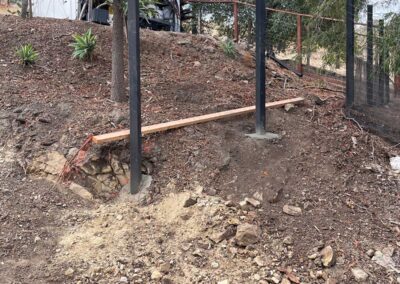 Garage Addition Walnut Creek CA in progress