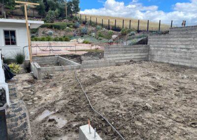 Garage addition in Walnut Creek, CA In Progress