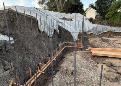 Garage addition in Walnut Creek, CA In Progress