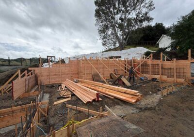 Garage addition in Walnut Creek, CA In Progress