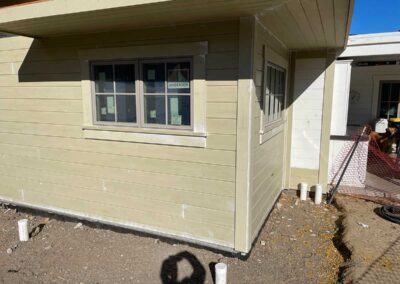 Garage addition in progress in Walnut Creek CA
