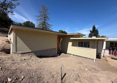 Garage addition in progress in Walnut Creek CA