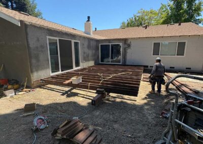 Primary Suite Addition in San Ramon CA in progress